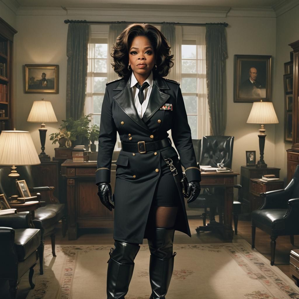 Oprah Winfrey as Strict Military Officer Concept Art