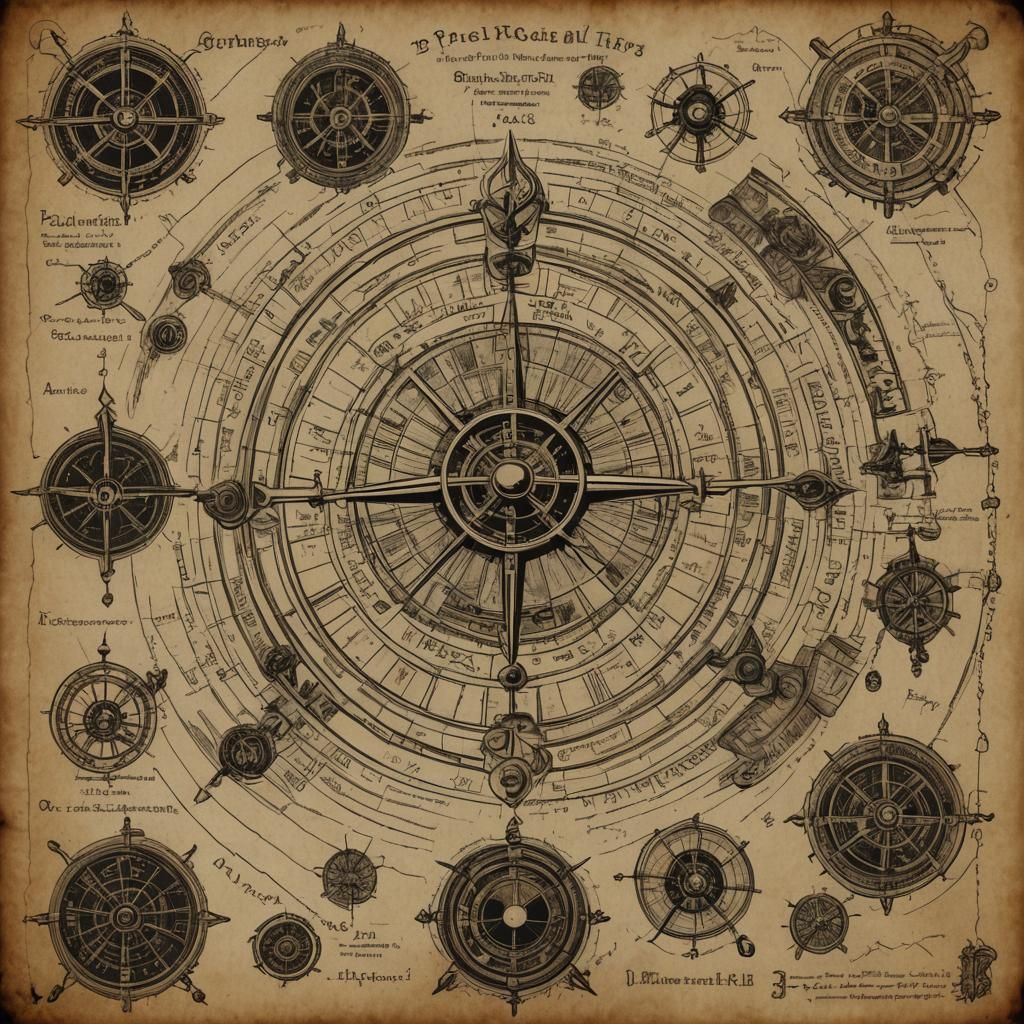 Surreal Princess Strums Nautilus Lute in Sci-Fi Setting