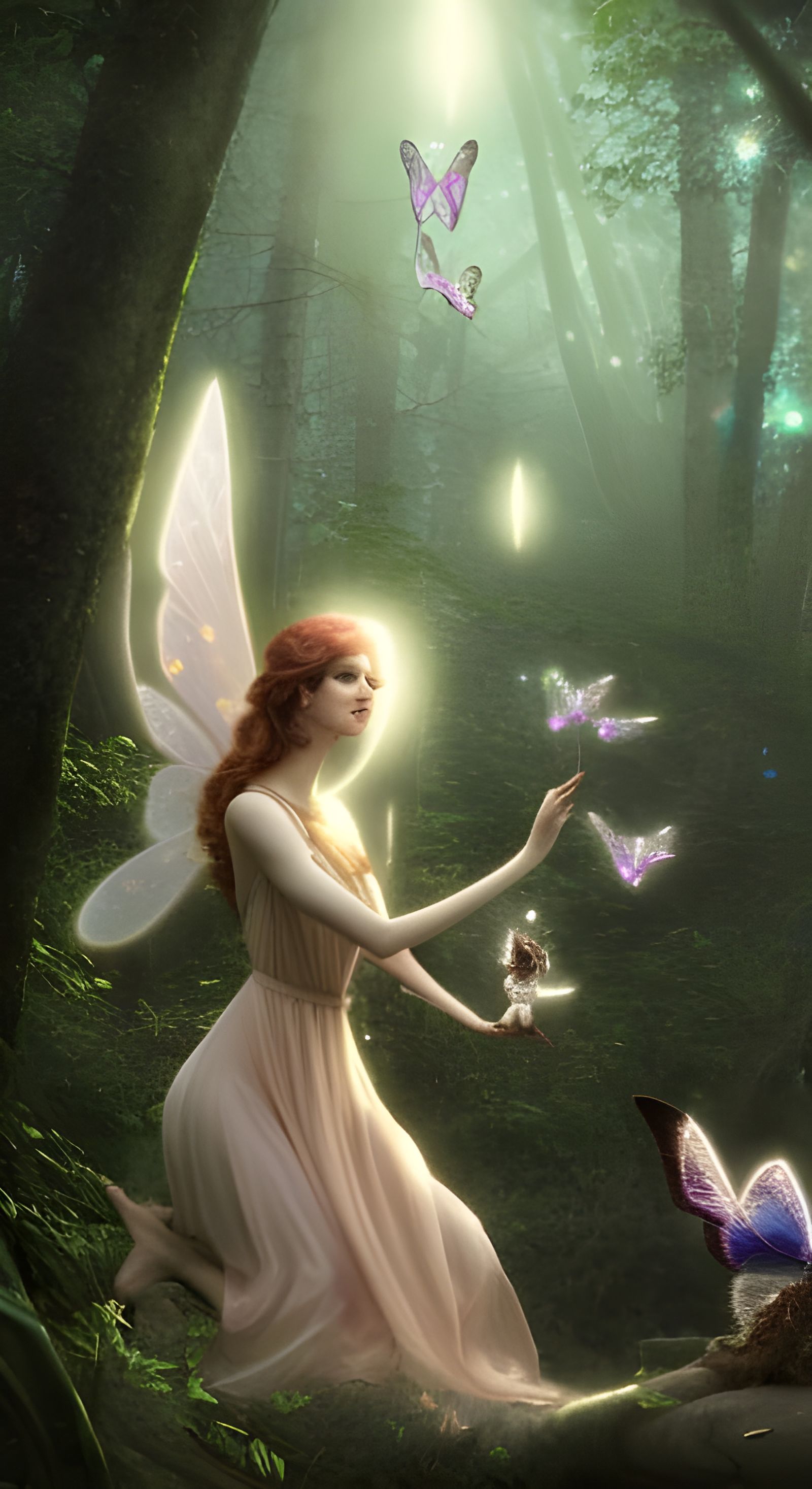 Enchanted Forest: Women and Illuminated Fairies