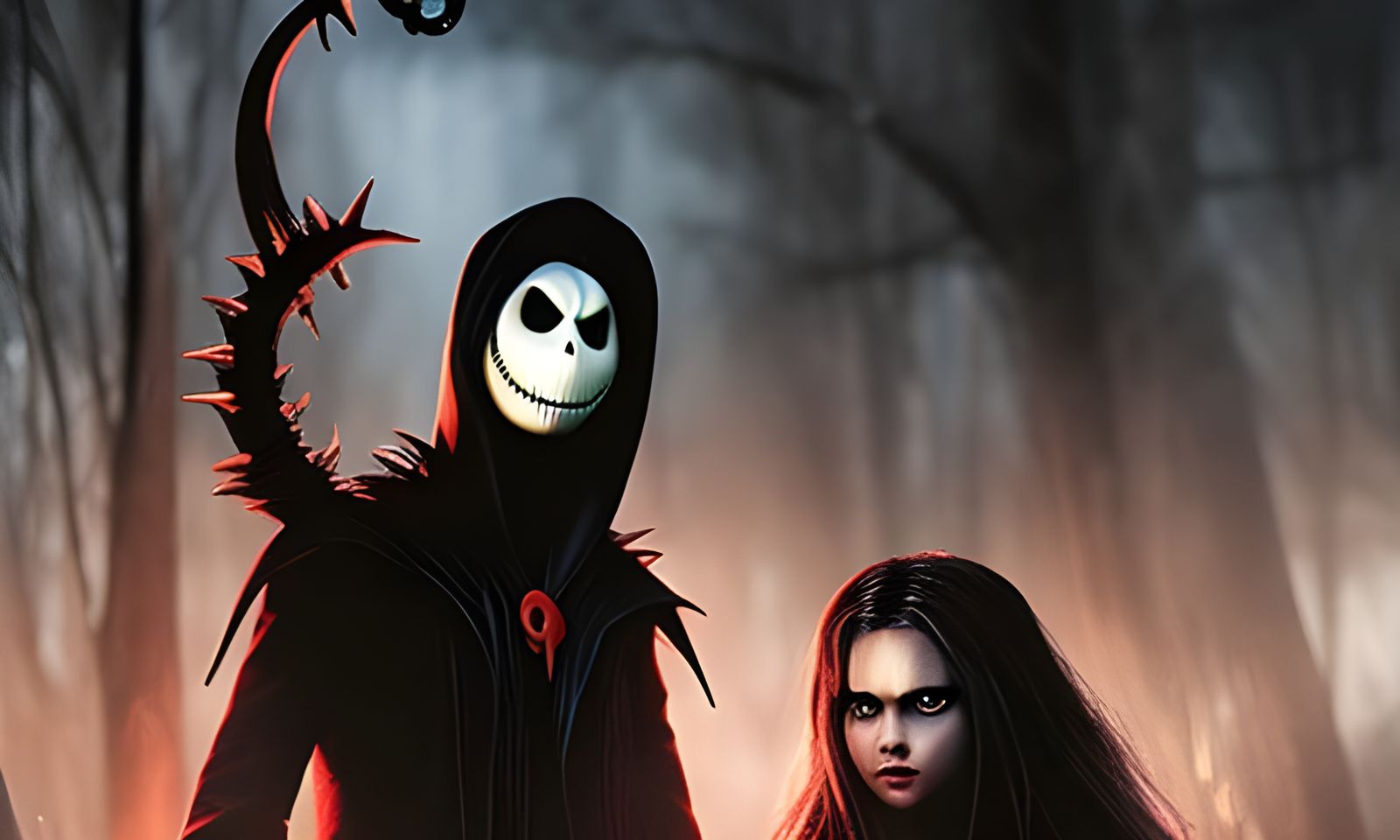 Nightmare before Christmas meets Stranger Things