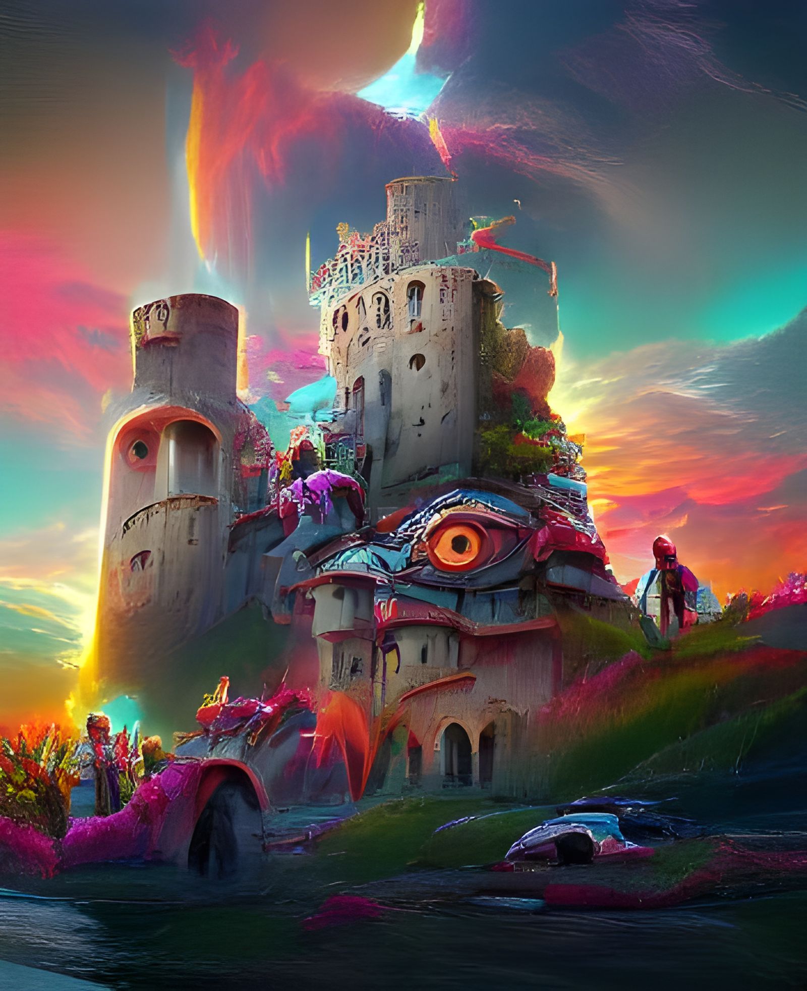 The castle that sees all, knows all