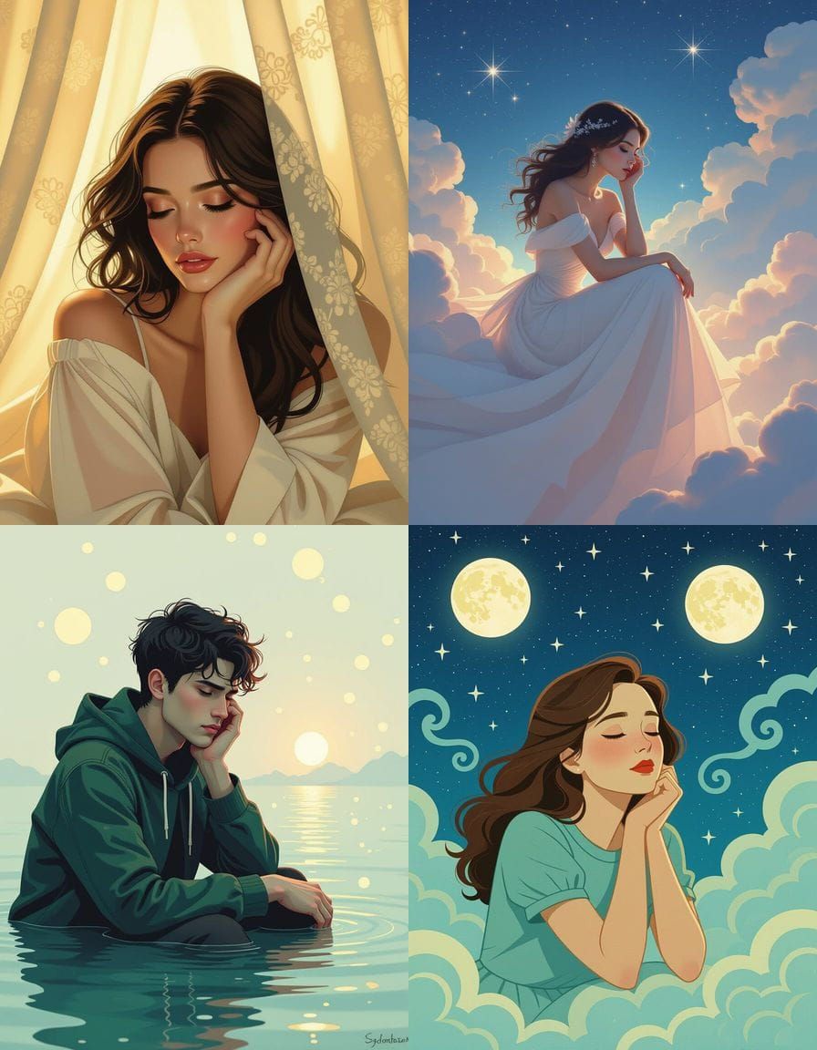 AI Generated Image of Longing as Dreams