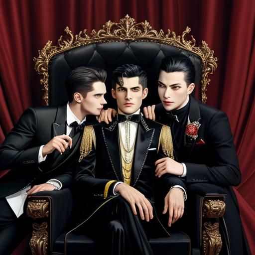 Vampire Royalty: A Portrait of Friendship