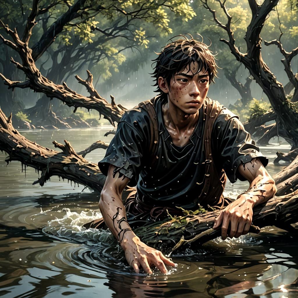 Desperate Teenager Escapes Across Danube: Anime Style