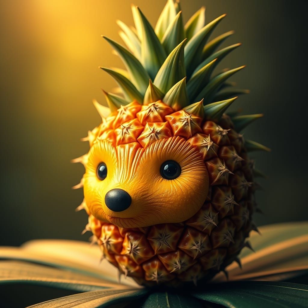 Tropical Fruit Hybrid in Atmospheric Realism