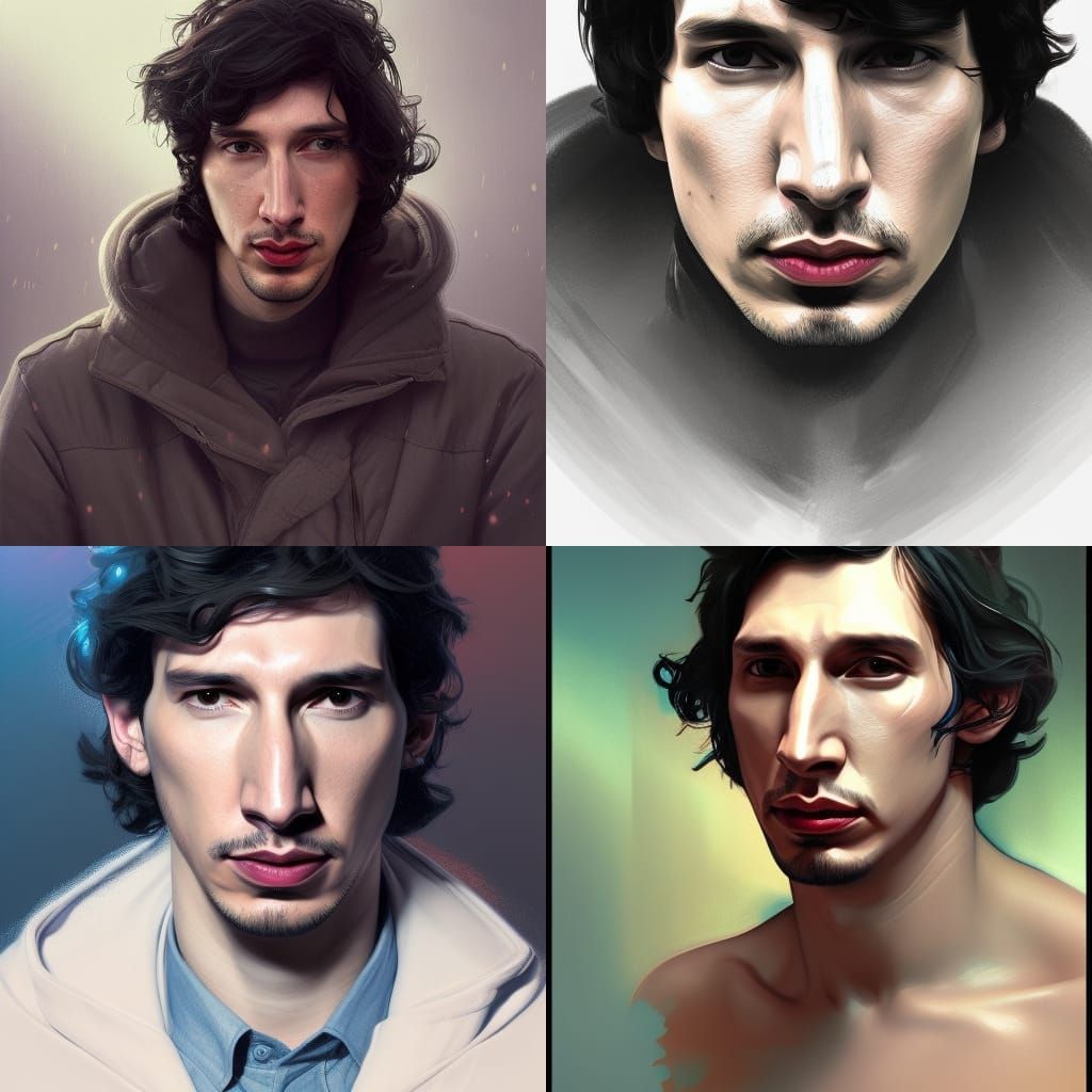 Detailed Portrait in Artgerm Style