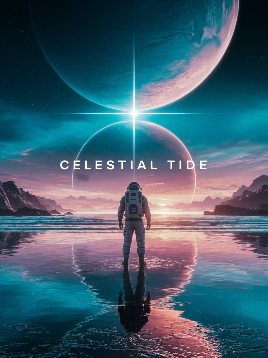 Astronaut on Alien Shore: Celestial Tide Game Cover