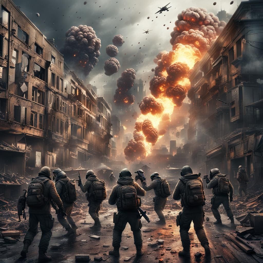 Chaos Cultists Blown Up in Urban Revolt