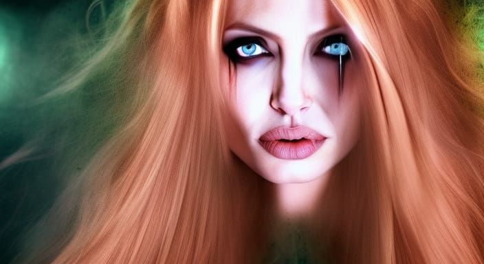 Hyperrealistic Winged Demon Cowboy in Hell