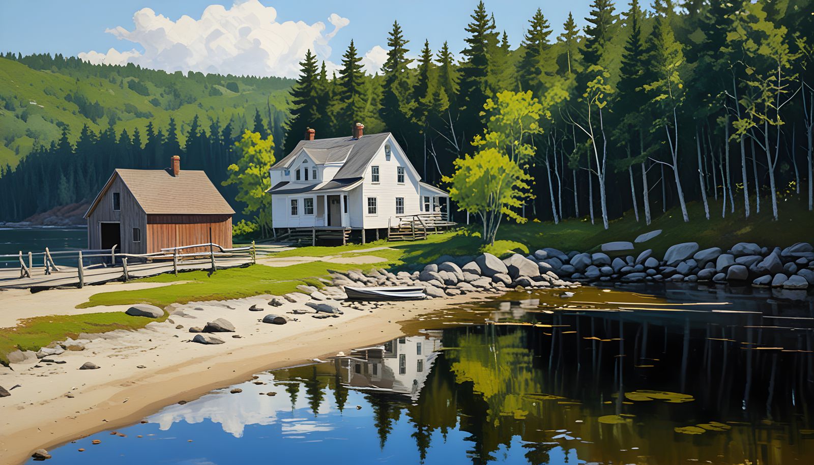 MAINE - made with new RealvisXL v5, compared to Juggernaut v9 this is inferior - check my 200 recent Juggernaut v9 image...