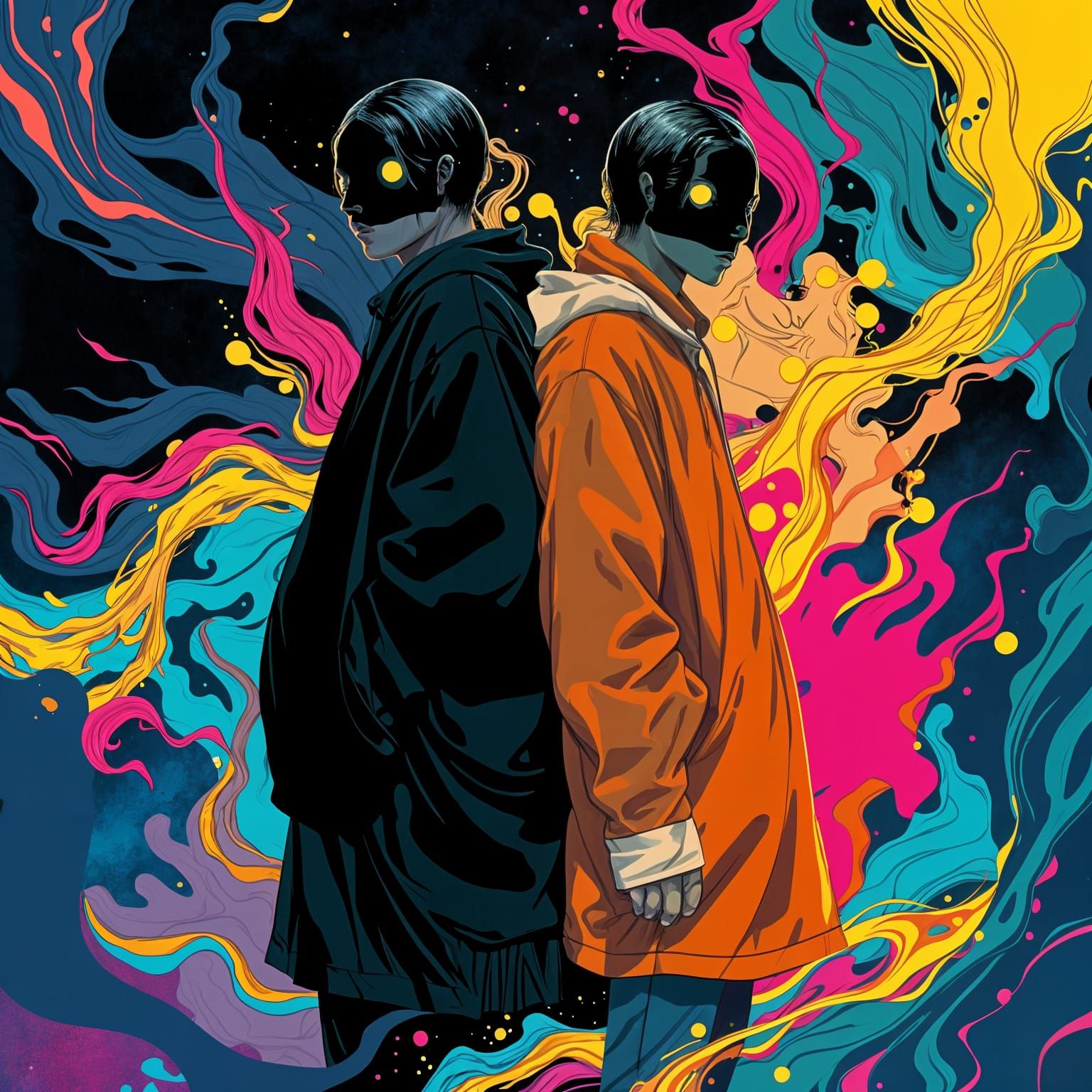 Visualizing Bipolar Opposites: A Study in Contrast