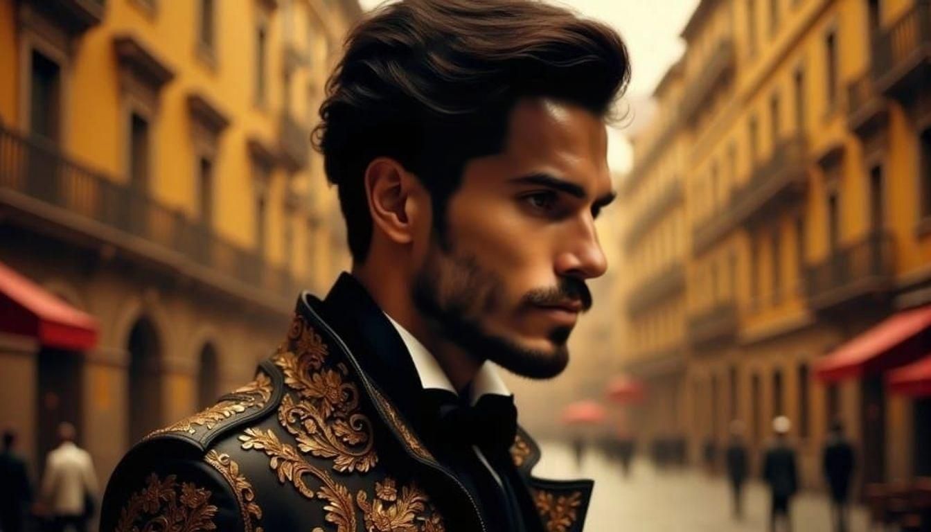 Dramatic Portrait of a Spaniard in Fine-Art Photography