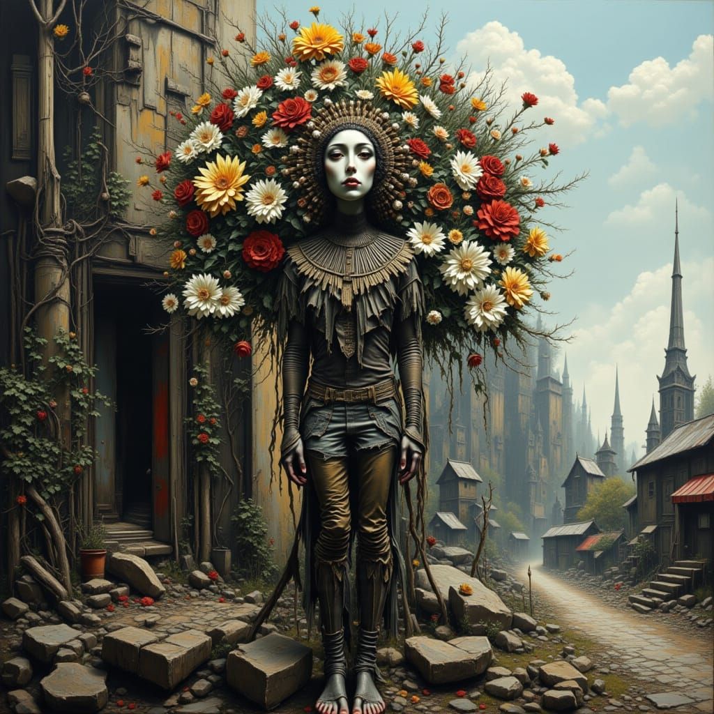 Complex Abstract Textures and Chaotic Patterns