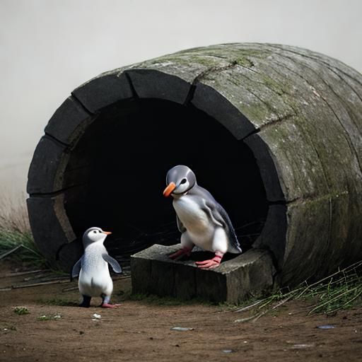 Penguin Generated by AI