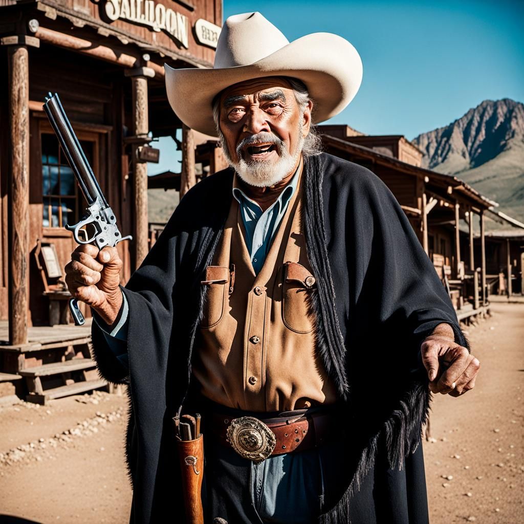 The Wild Mexican Maverick: Sanchez and the Saloon Showdown
