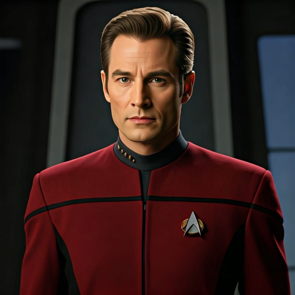 Chakotay in Star Trek: Voyager Portrait