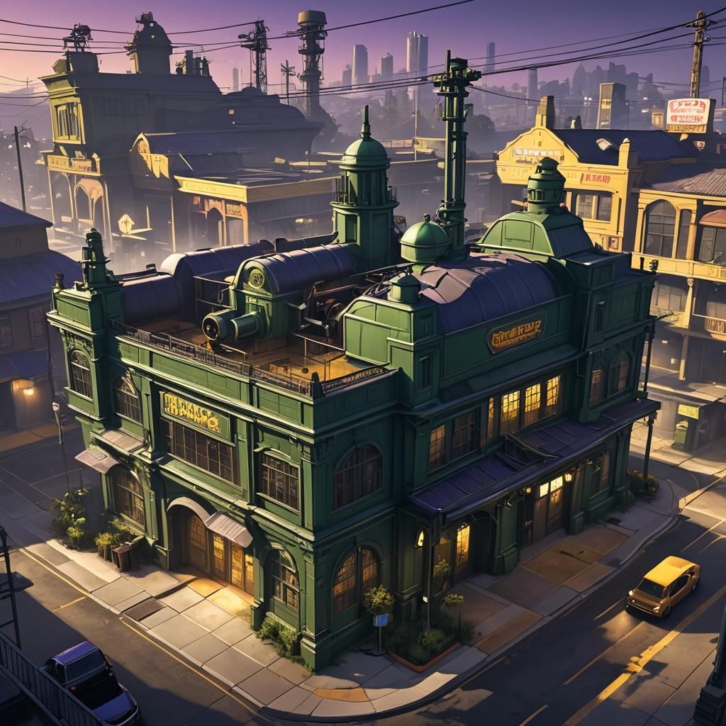 Dark Fantasy Machine Shop Invades Los Santos