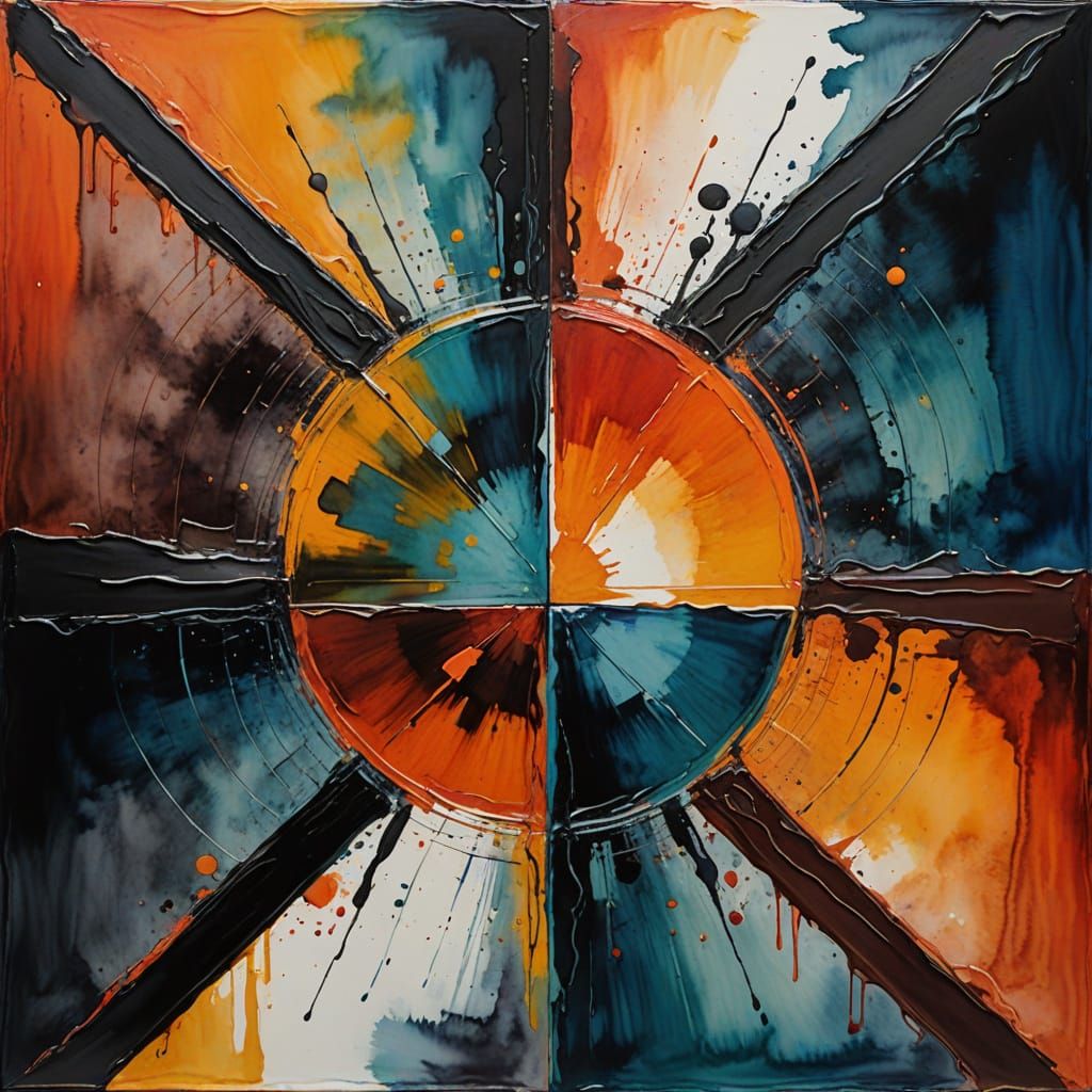 Artistic Duality: A Study in Contrasts