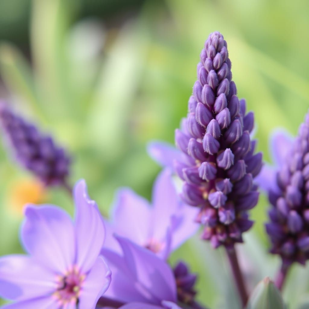 Rich Purple Hues in a Vibrant Aesthetic