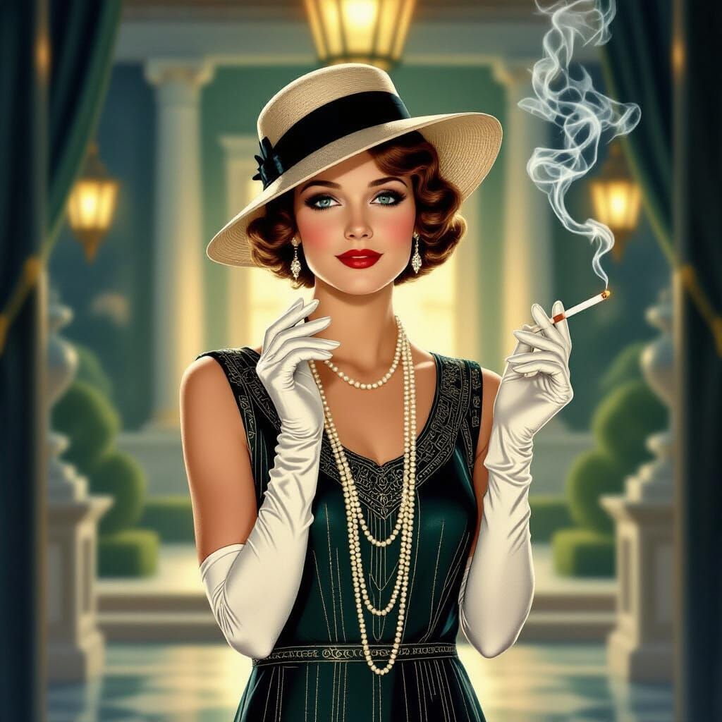 The Great Gatsby Film Poster: Amy Irving as Daisy