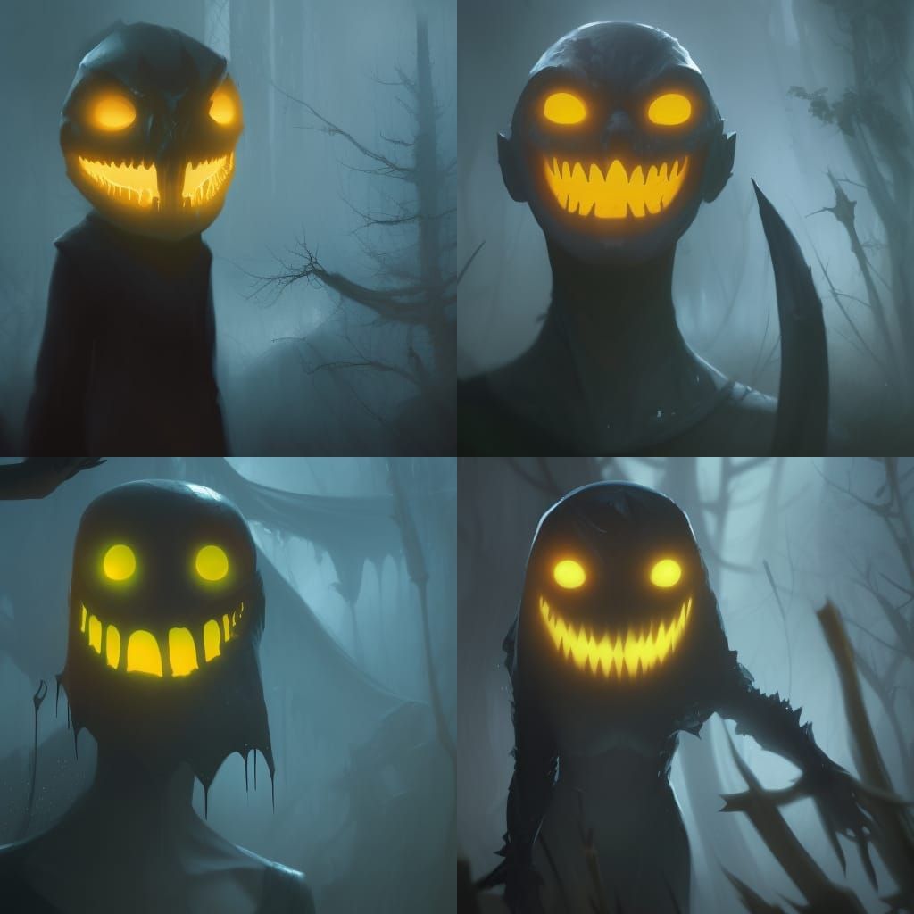 Sinister Figure in Darkness: Matte Painting in Unreal Engine