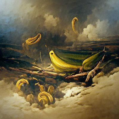Bananas in Romantic Style