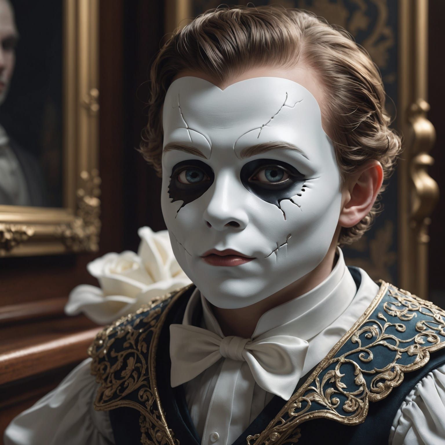 Baby Phantom of the Opera Portrait
