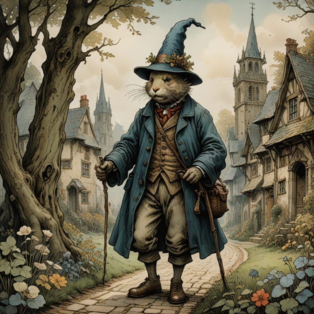 Gentle Giant from Whimsical 18th Century Fairy Tale