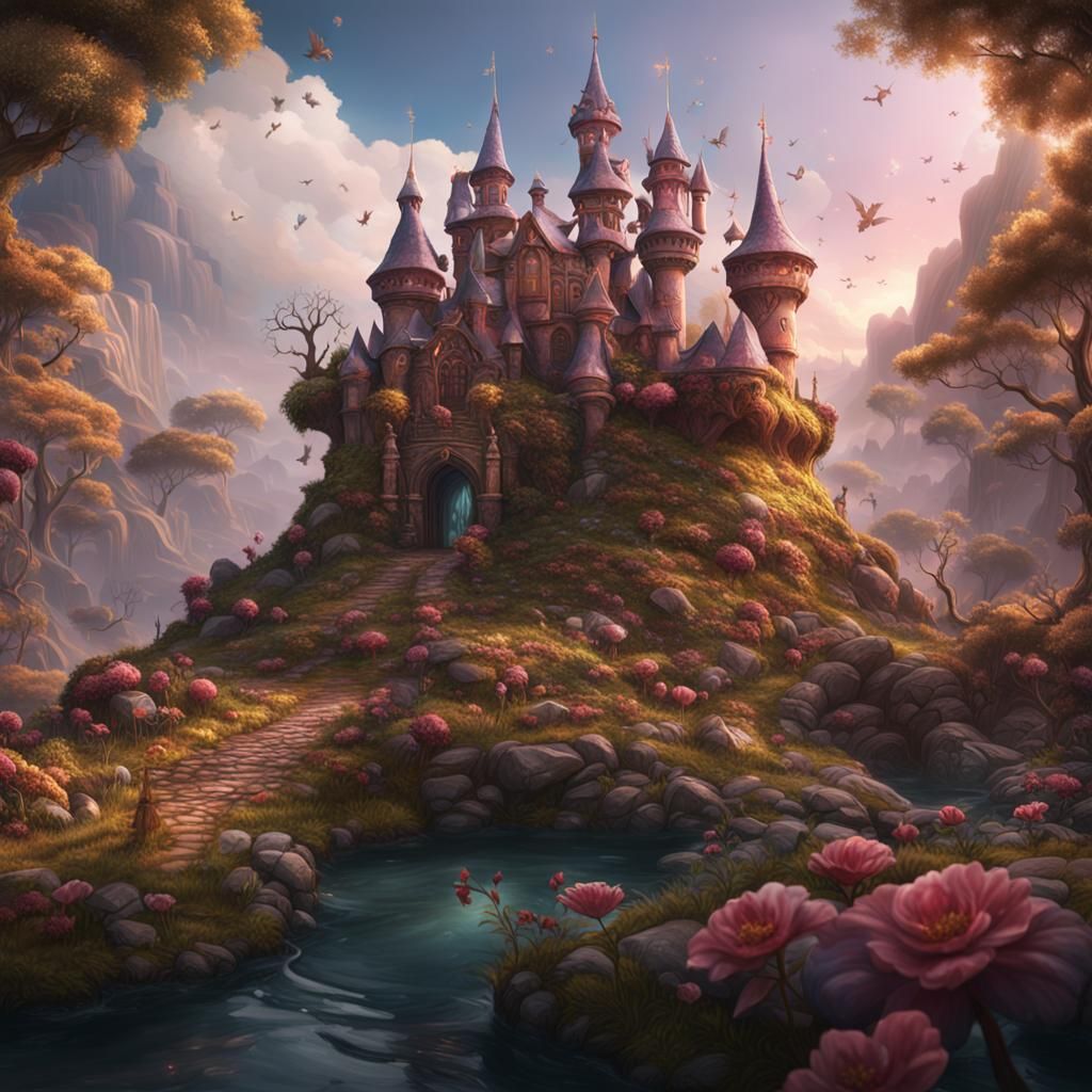 Fantastical Ham Fairy Concept Art