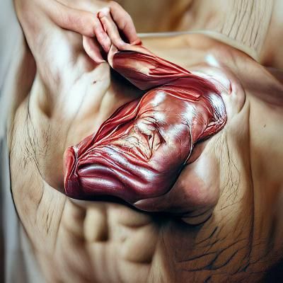 Hyperrealistic Human Anatomy Rendering