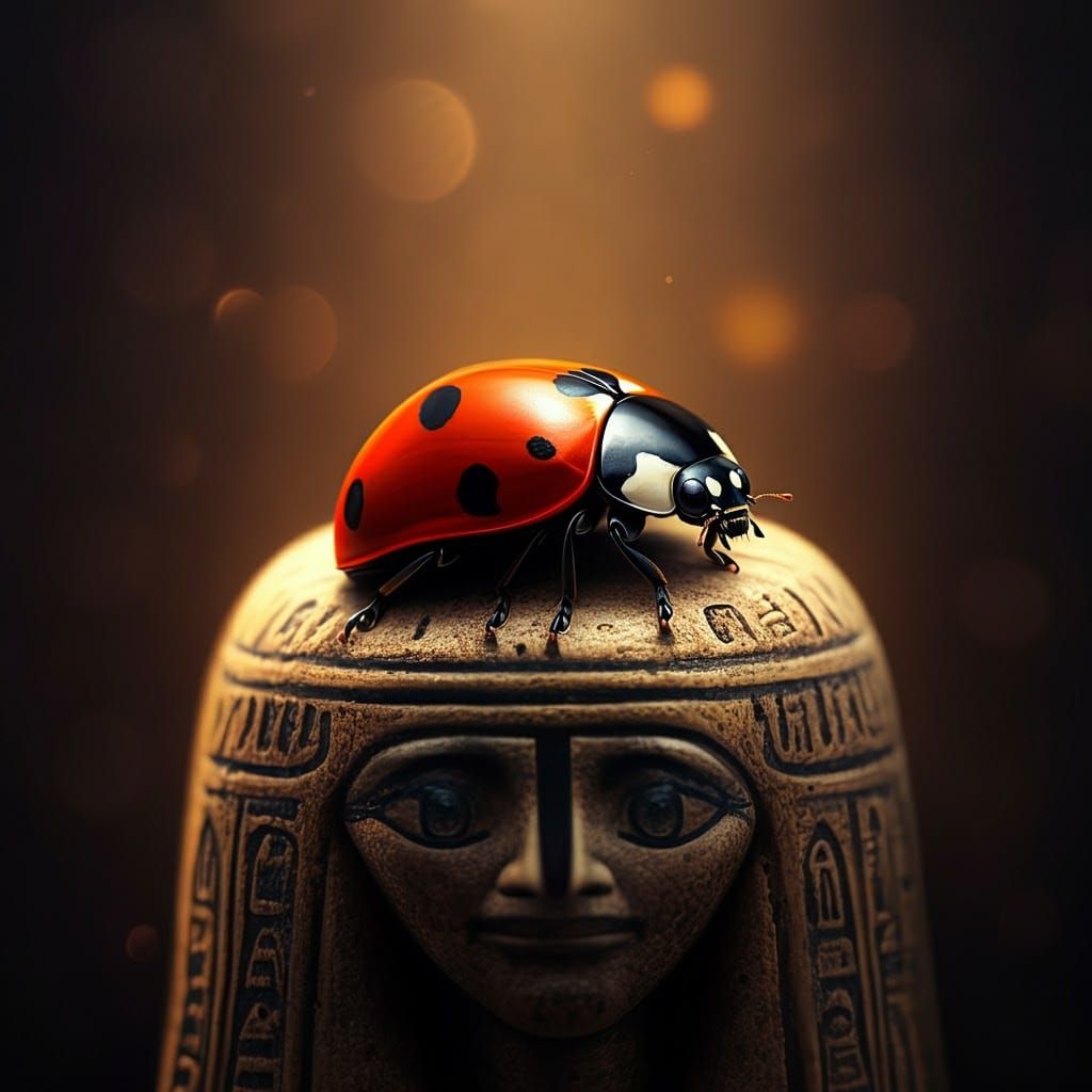 Miraculous Ladybug as Egyptian Artifact