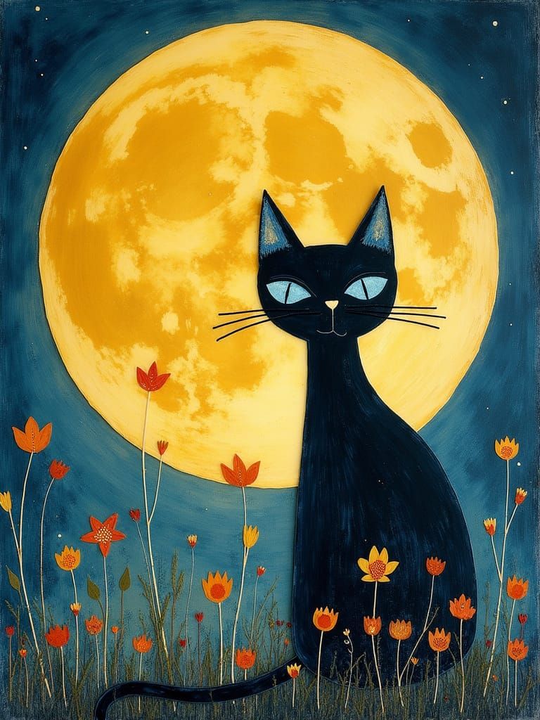 At night all cats are… black. 🐈‍⬛😼