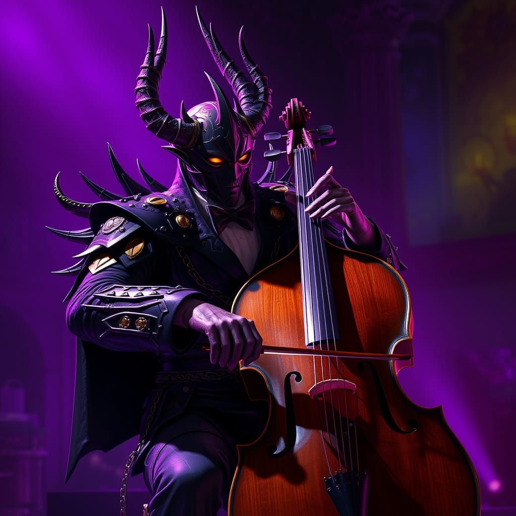 Dark Lord Sauron Performs Haunting Blues on Cello