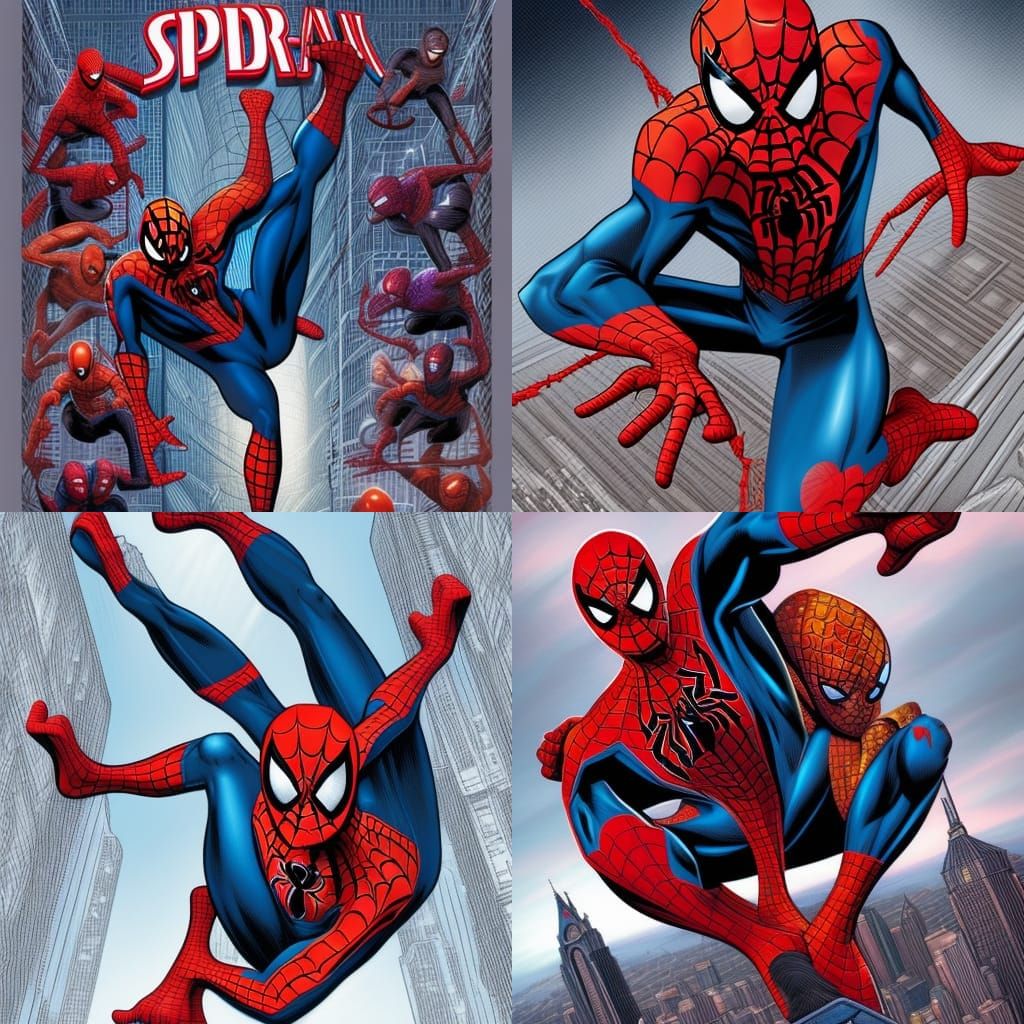 Spider-Man Comic Book Art by Mark Brooks and Dan Mumford