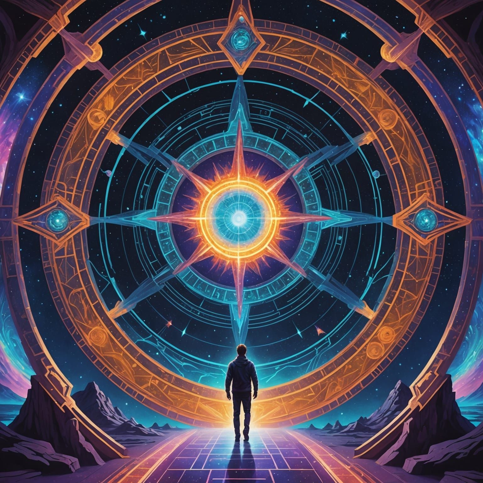 Quantum Leap Through Stargate: Astral Holographic Illustrati...