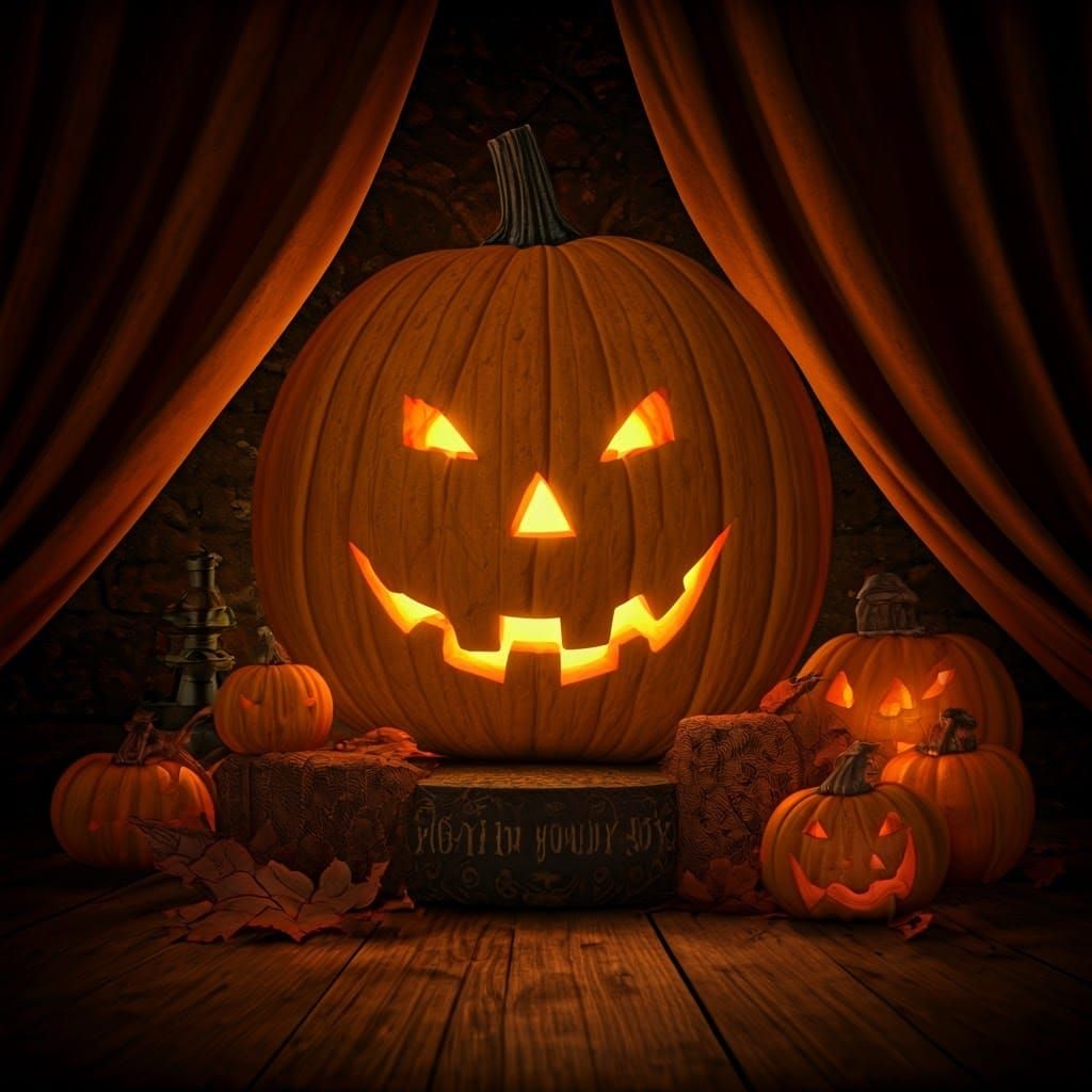 Halloween in Your 30s AI Image