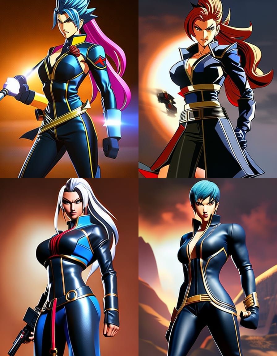 Taekwondo Expert as Anime Game Character