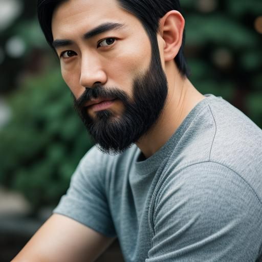 Attractive Elf Man Portrait with Bokeh