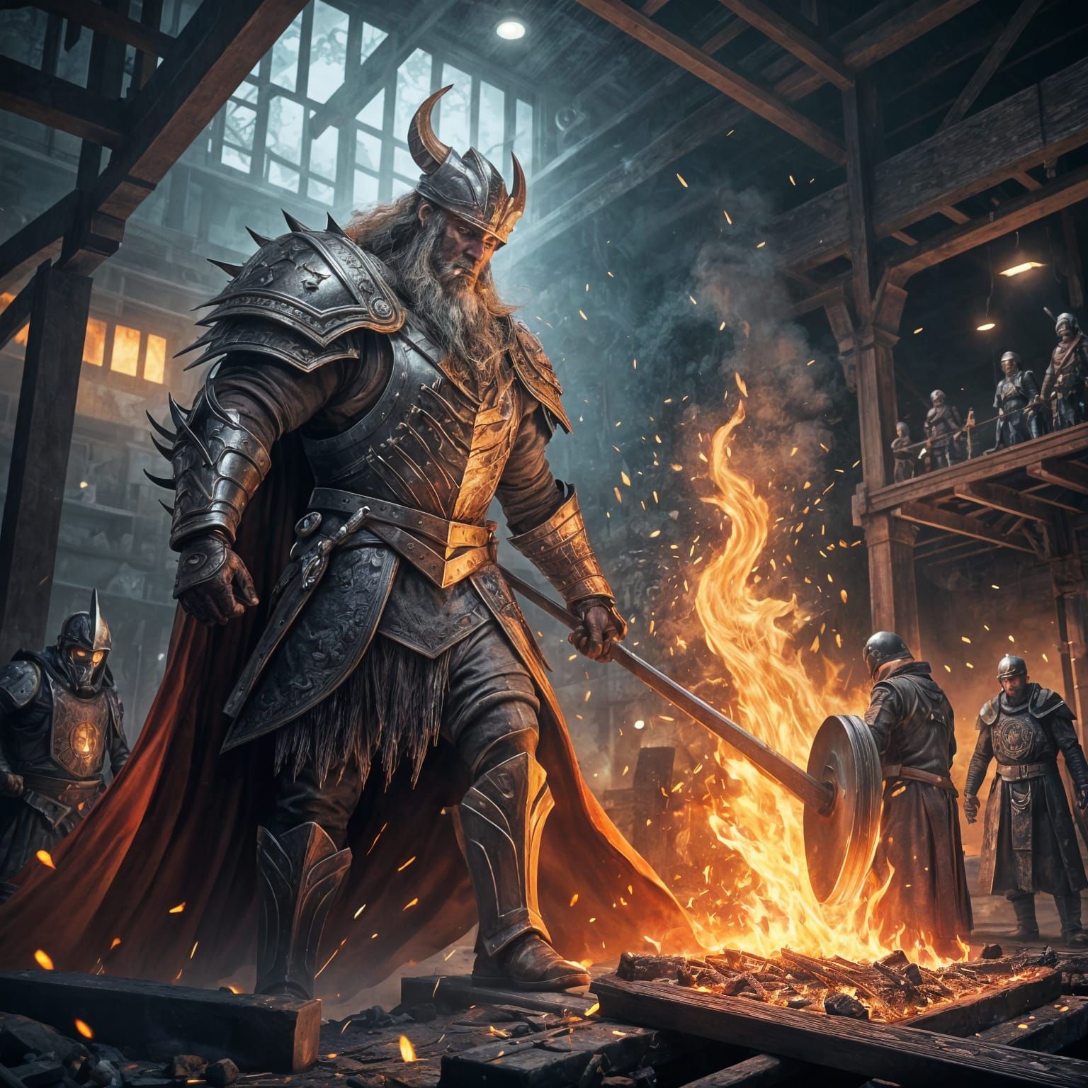 Cyberpunk God of War and Technology Revealed