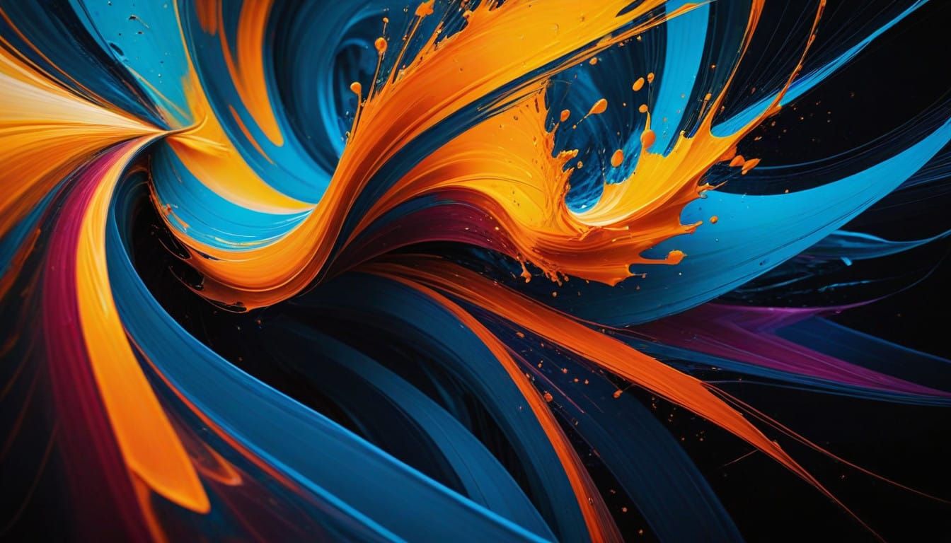 Abstract Reflections in Motion