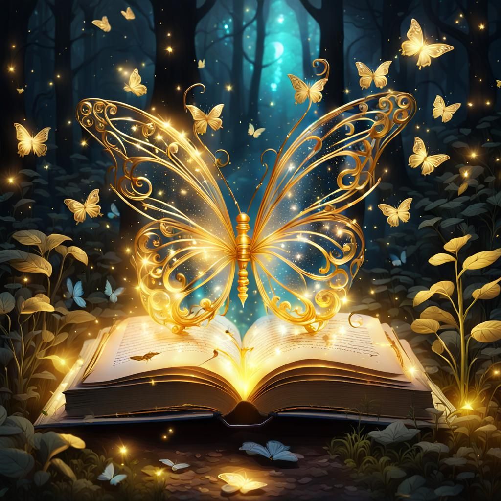 Magic butterflies book✨