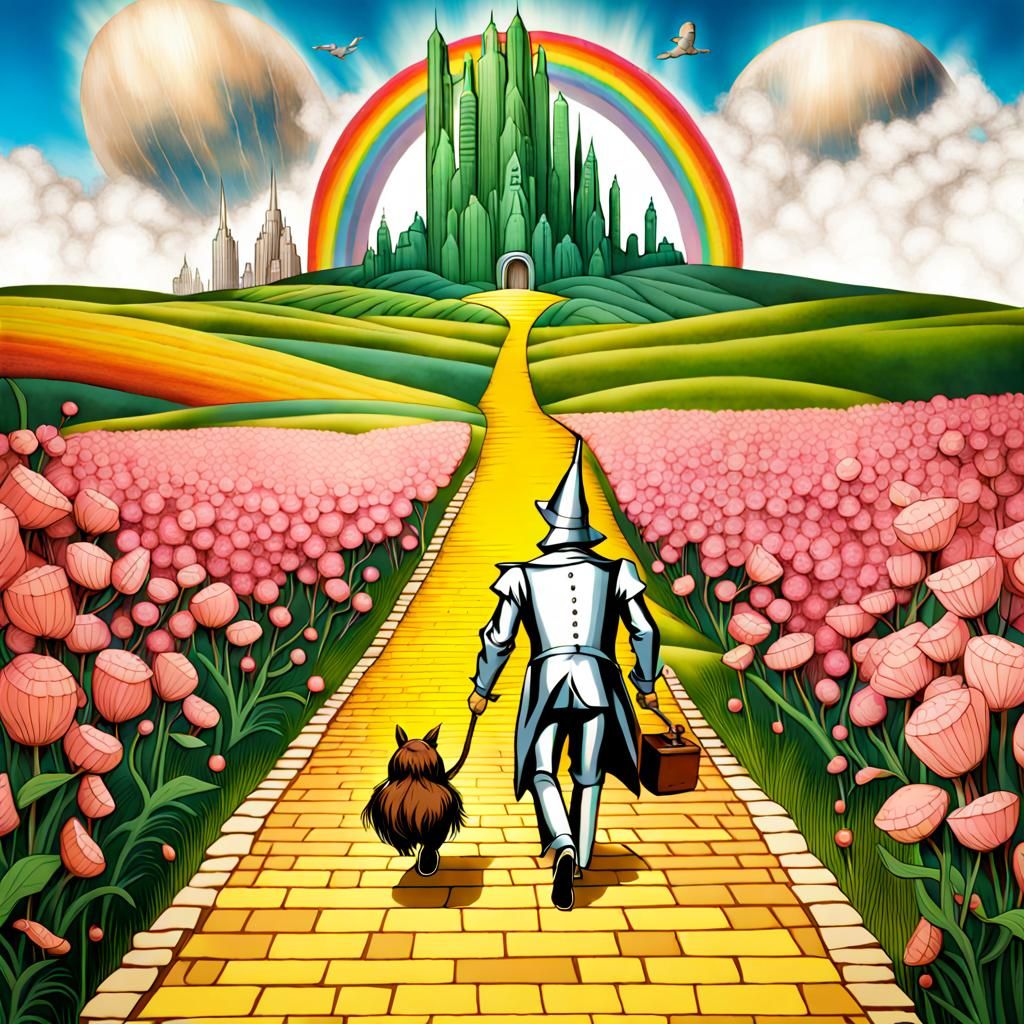 Whimsical Wizard of Oz Interpretation