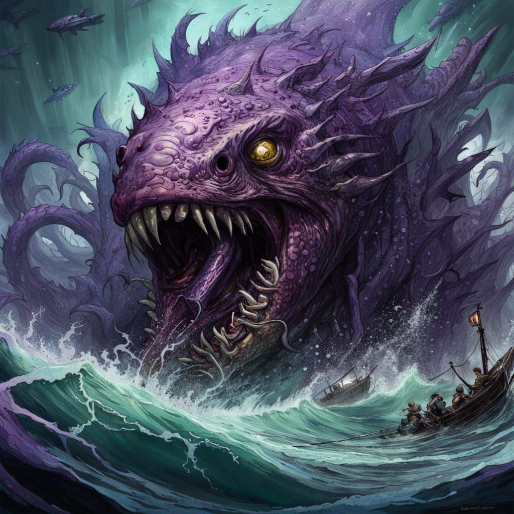 The Kraken has awoken and seeks to feed!
