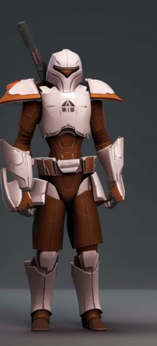 Sci-Fi Soldiers in Spaceship Hallway: Concept Art