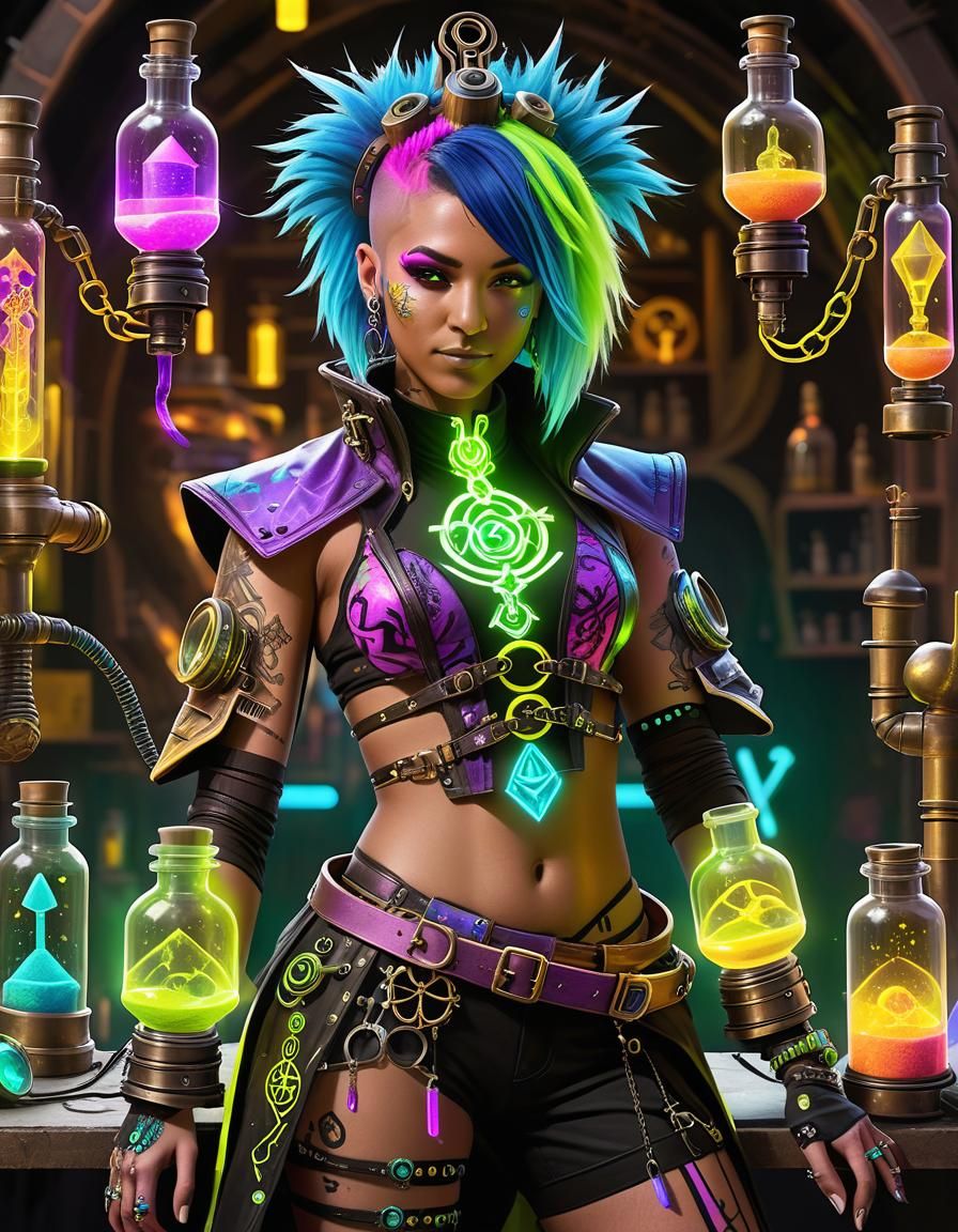 Glowpunk Alchemist