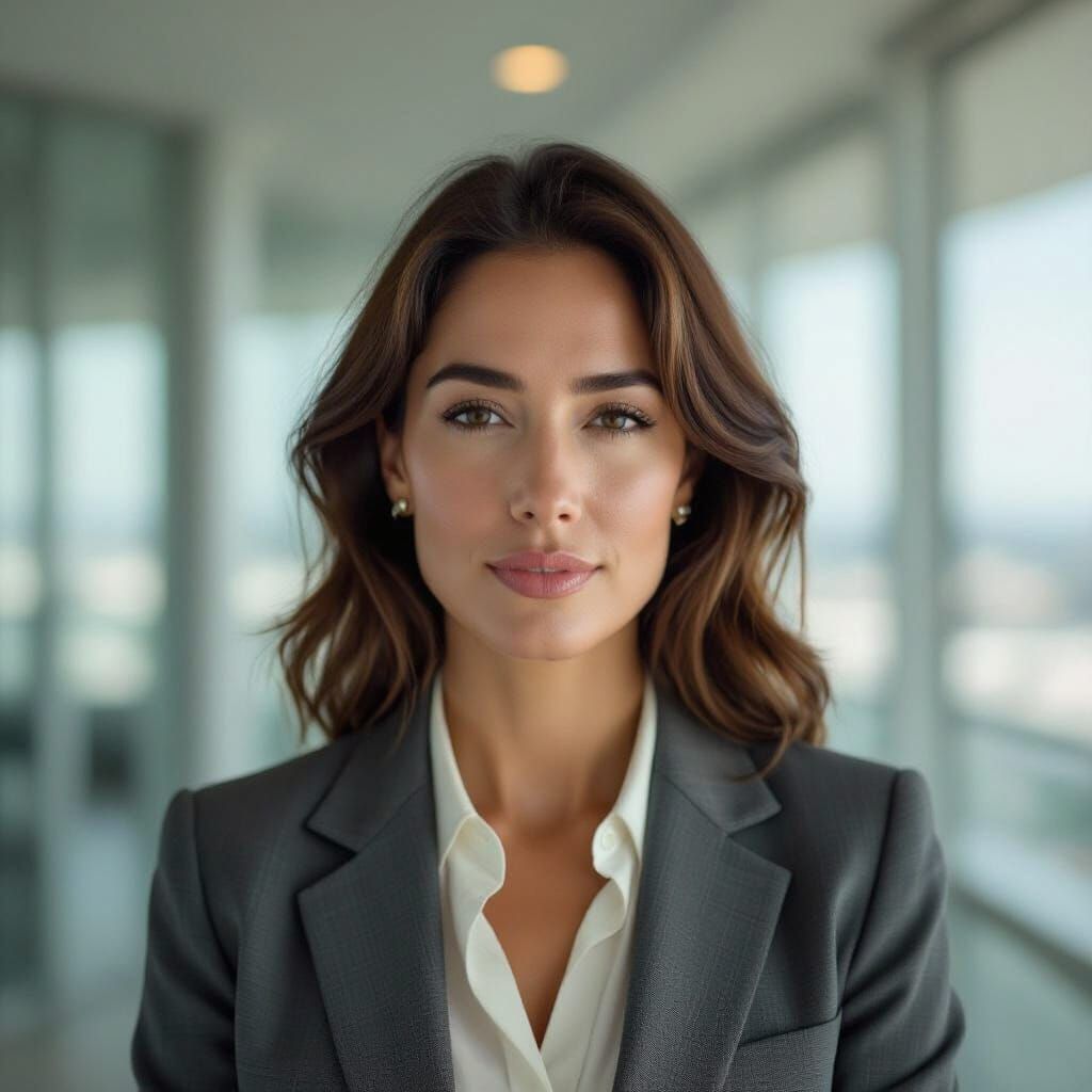 Epic Cinematic Portrait of Woman in 35mm Film Style