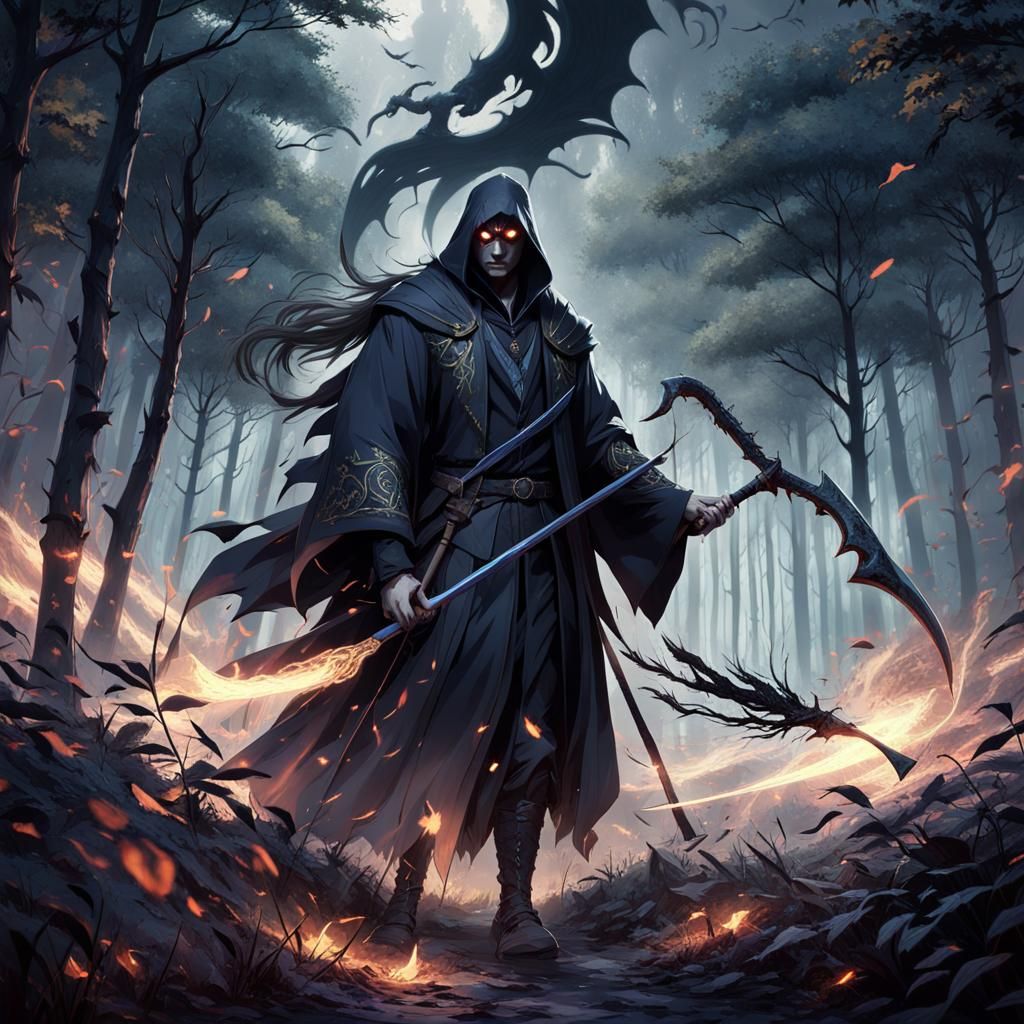 Harry Potter, God of Death, Anime Style