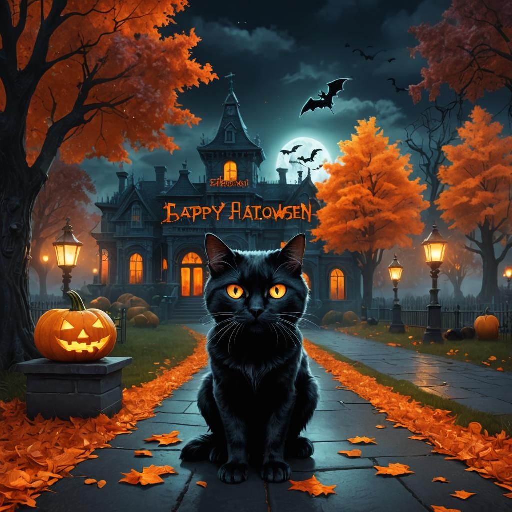 Haunted Mansion in High-Fantasy Matte Painting