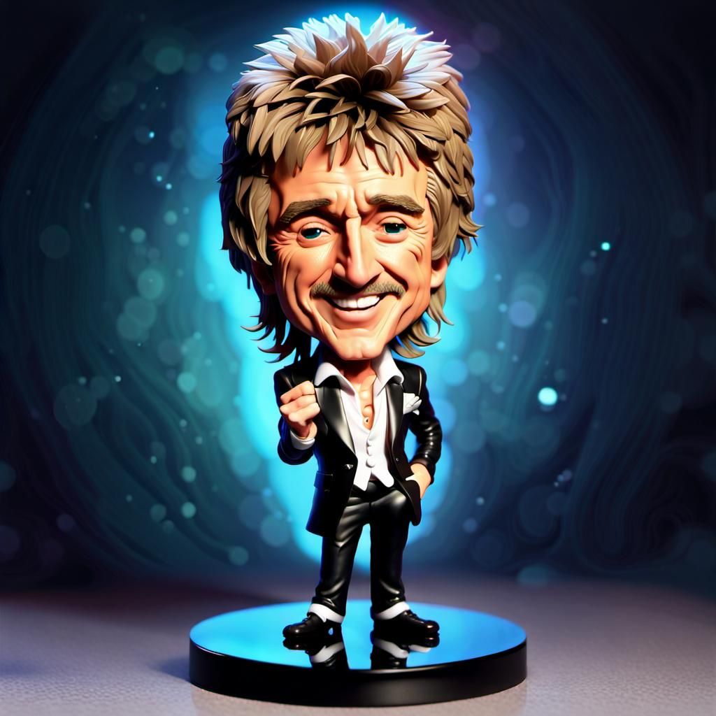 Bobblehead, Rod Stewart