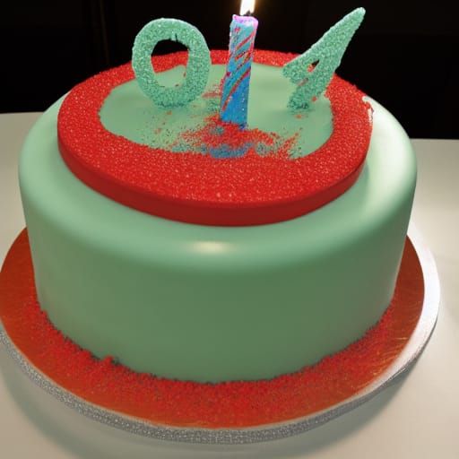 Rotten Birthday Cake: A Decaying Dessert